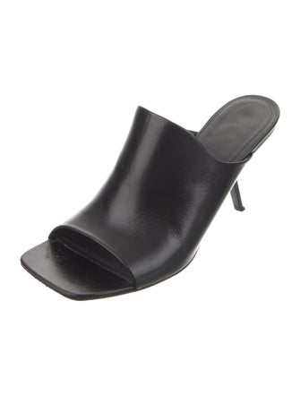 Ferragamo Leather Slides