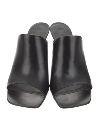 Ferragamo Leather Slides