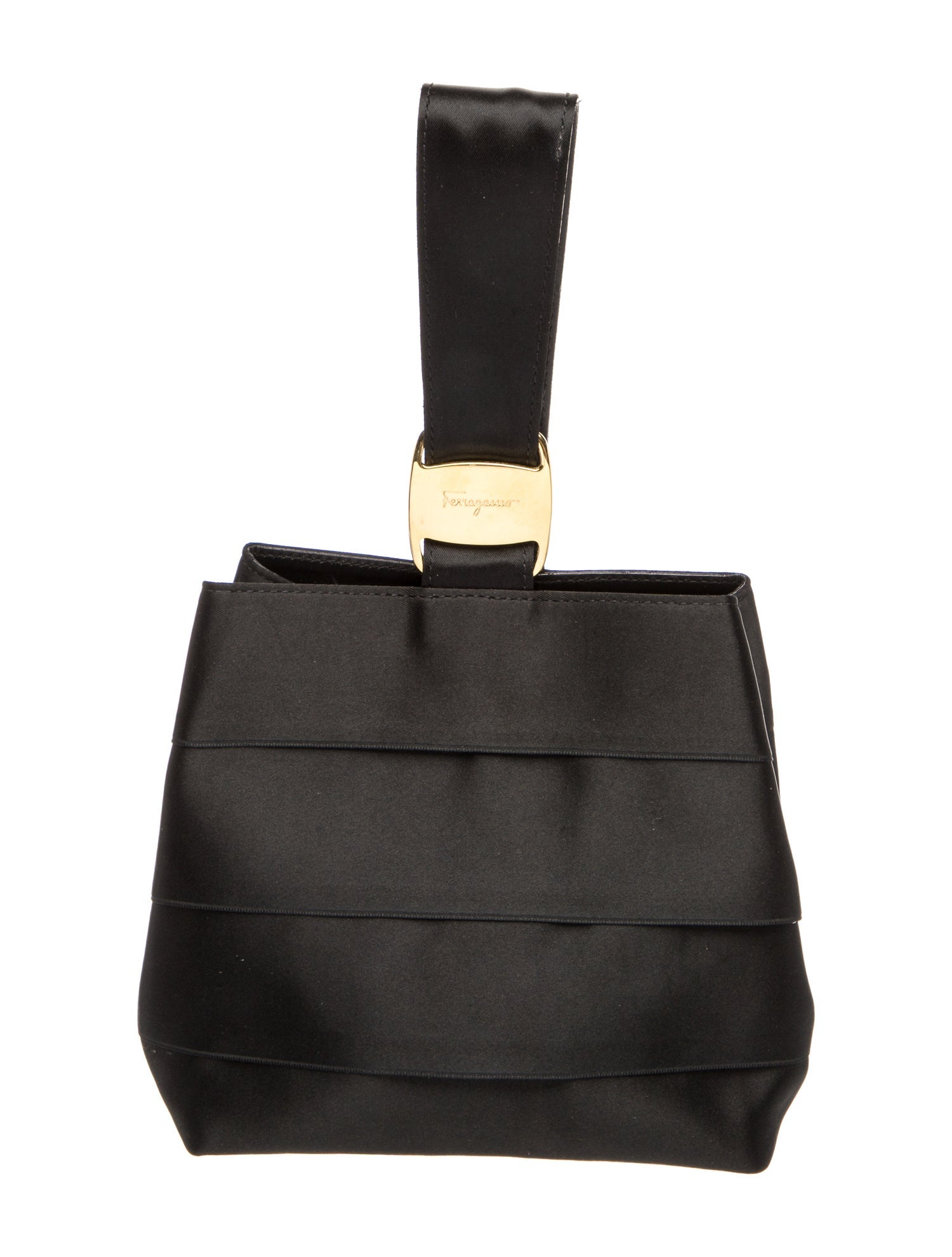 Ferragamo Satin Evening Bag