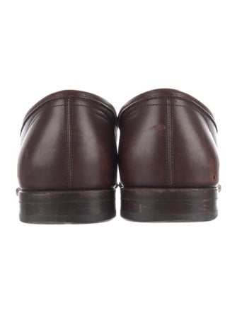 Salvatore Ferragamo Leather Dress Loafers