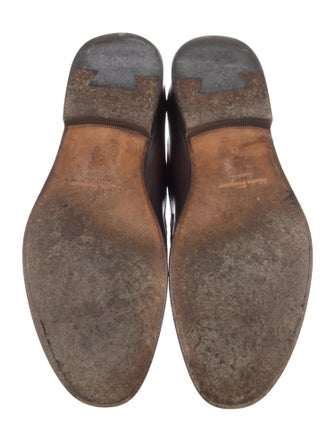 Salvatore Ferragamo Leather Dress Loafers