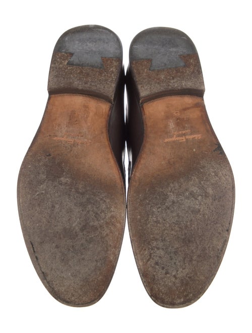 Salvatore Ferragamo Leather Dress Loafers