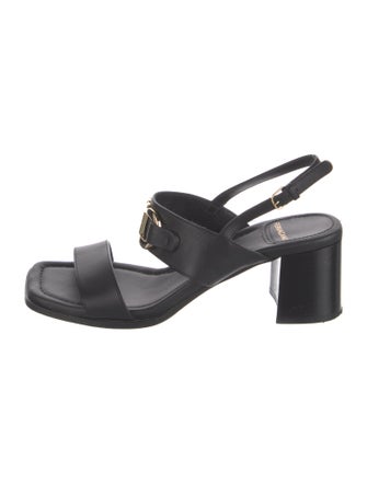 Ferragamo Leather Slingback Sandals