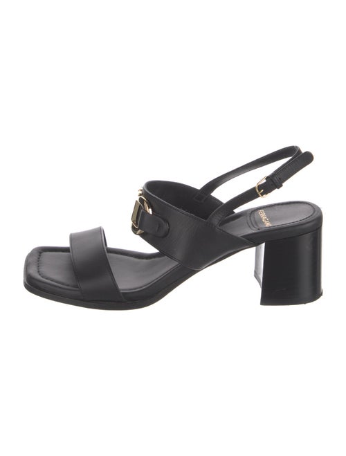 Ferragamo Leather Slingback Sandals