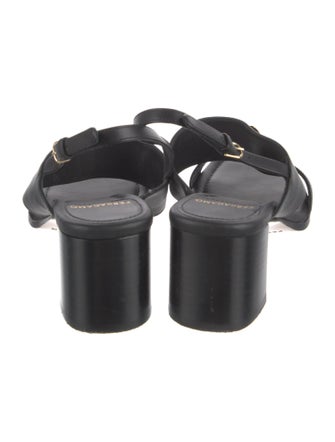 Ferragamo Leather Slingback Sandals