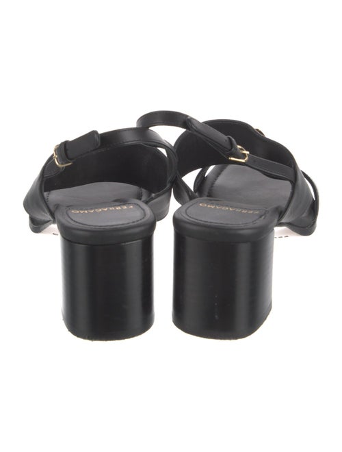 Ferragamo Leather Slingback Sandals