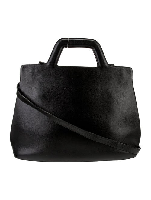 Salvatore Ferragamo Leather Messenger Bag