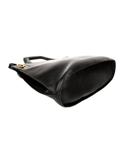 Salvatore Ferragamo Leather Messenger Bag