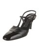 Ferragamo Patent Leather T-Strap Pumps