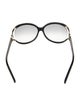 Ferragamo Gancini Logo Oversize Sunglasses