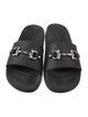 Ferragamo Horsebit Accent Rubber Slides