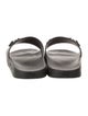Ferragamo Horsebit Accent Rubber Slides