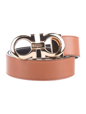 Ferragamo Wide Leather Belt Kit