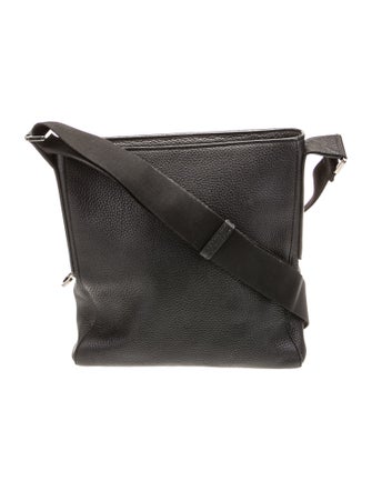Ferragamo Leather Messenger Bag