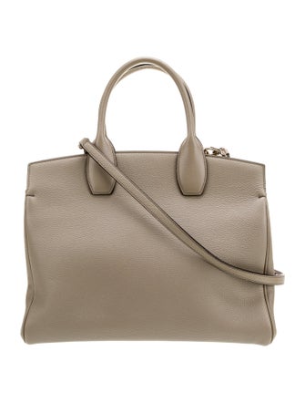 Ferragamo Leather Top Handle Bag