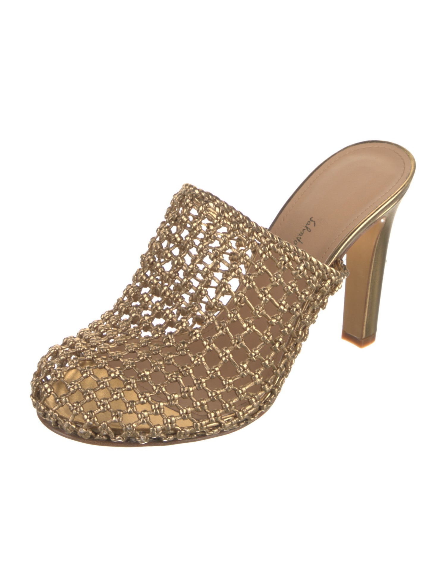 Salvatore Ferragamo Leather Printed Mules