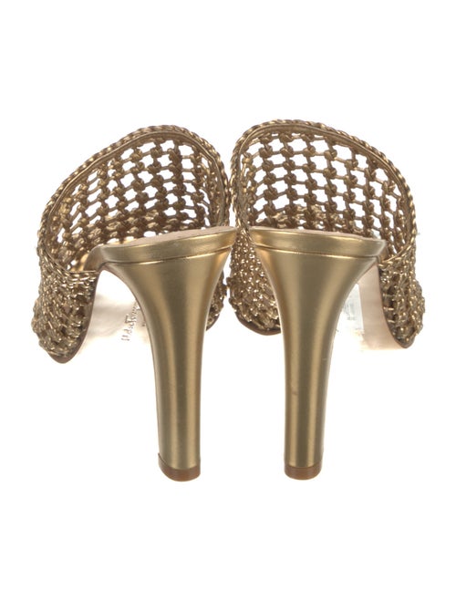 Salvatore Ferragamo Leather Printed Mules