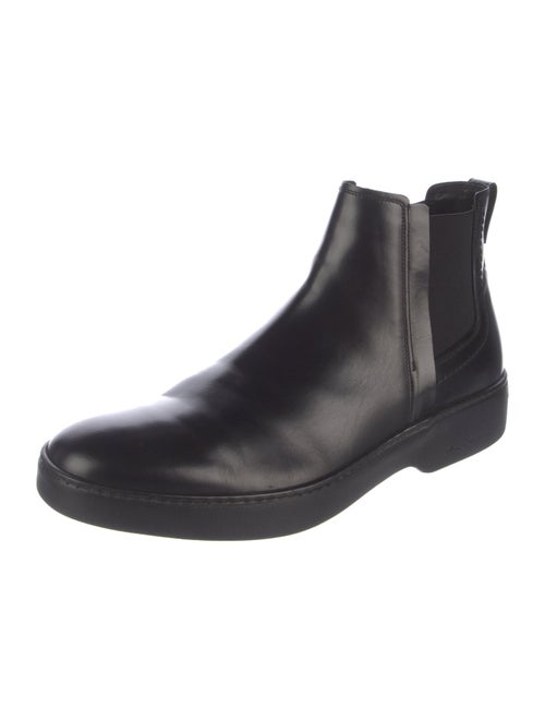 Salvatore Ferragamo Leather Chelsea Boots