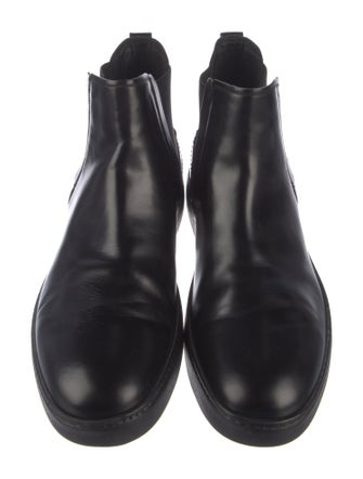 Salvatore Ferragamo Leather Chelsea Boots