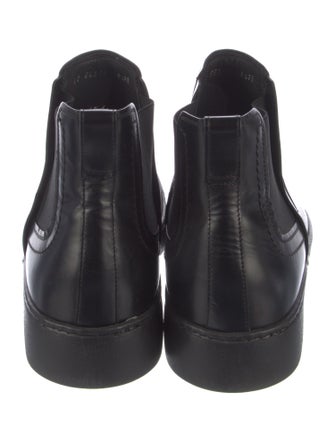 Salvatore Ferragamo Leather Chelsea Boots