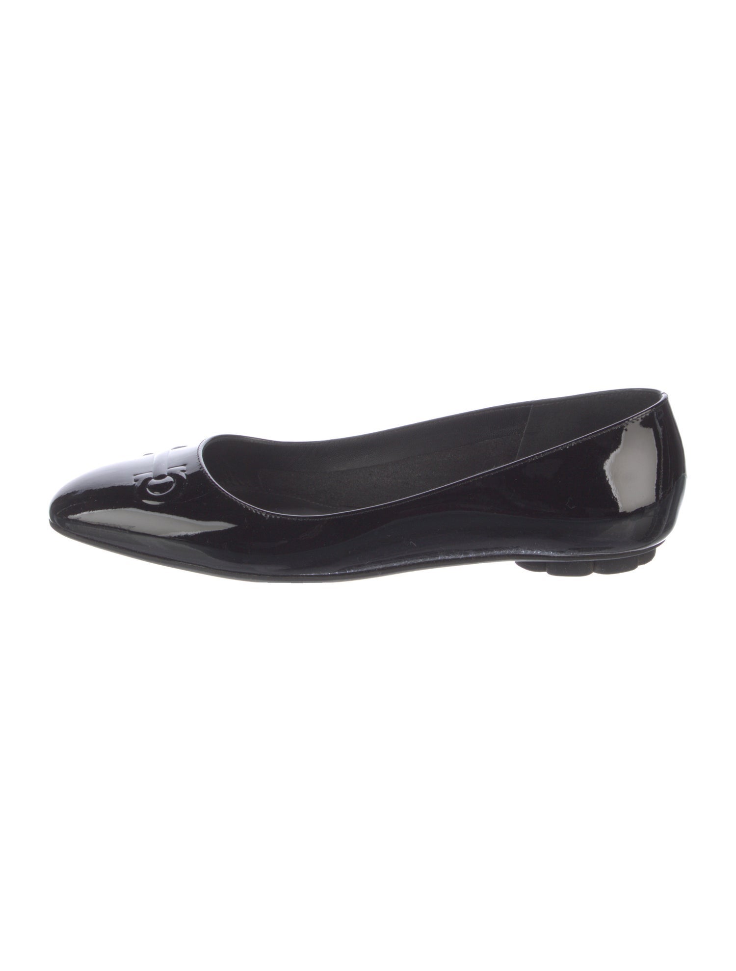 Ferragamo Patent Leather Flats