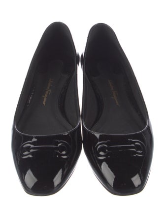 Ferragamo Patent Leather Flats