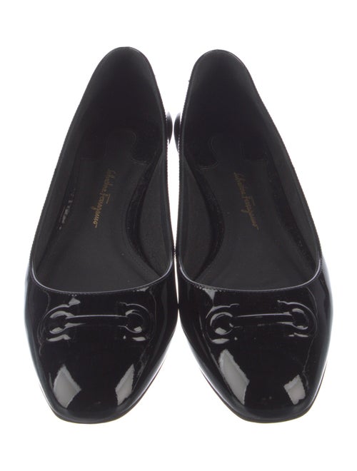 Ferragamo Patent Leather Flats