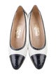 Ferragamo Leather Colorblock Pattern Pumps