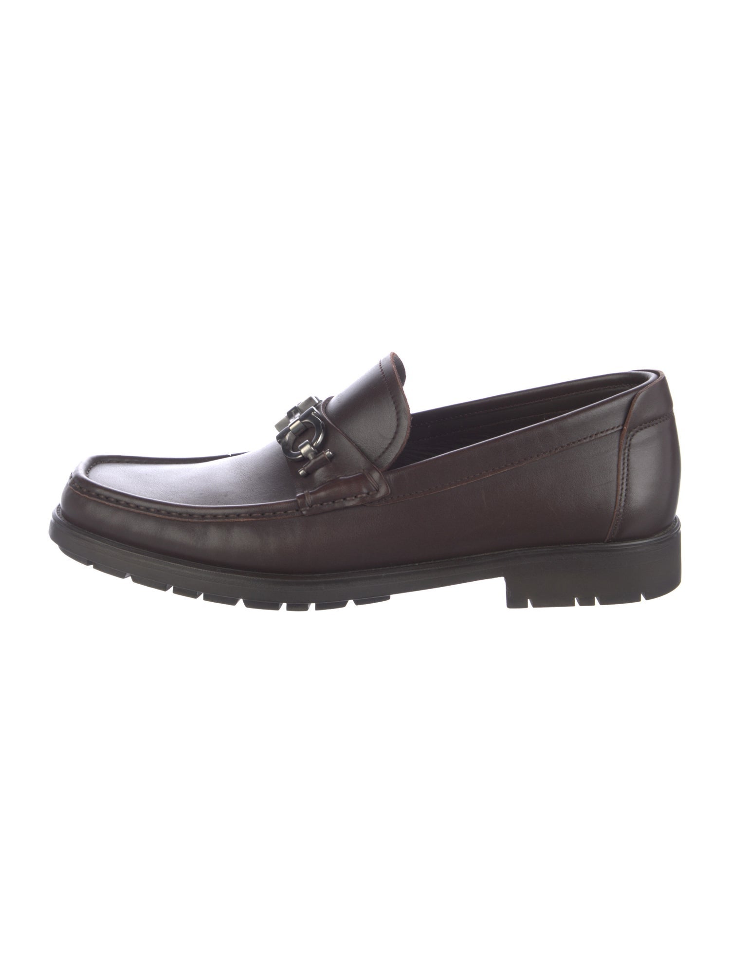 Salvatore Ferragamo Leather Dress Loafers