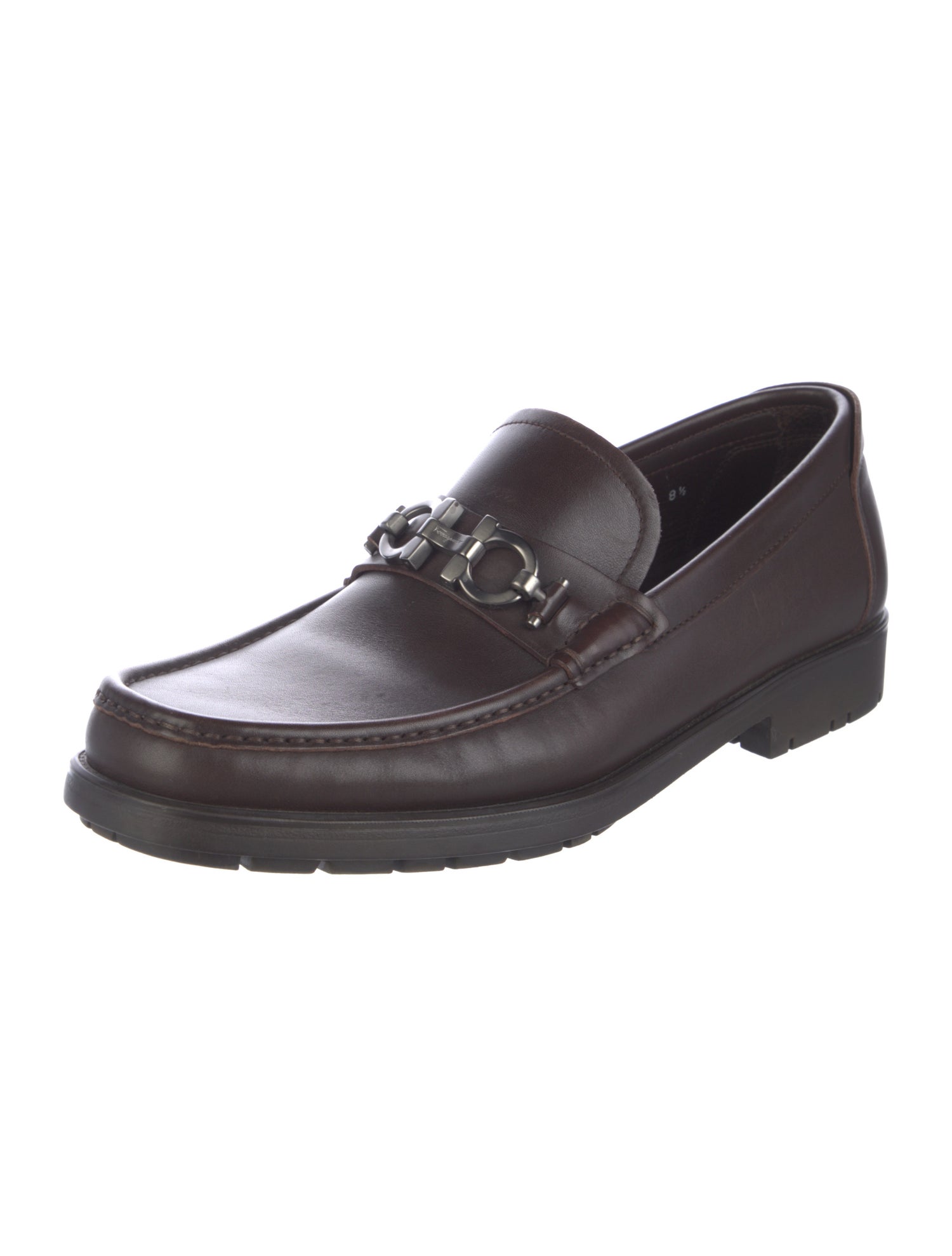 Salvatore Ferragamo Leather Dress Loafers