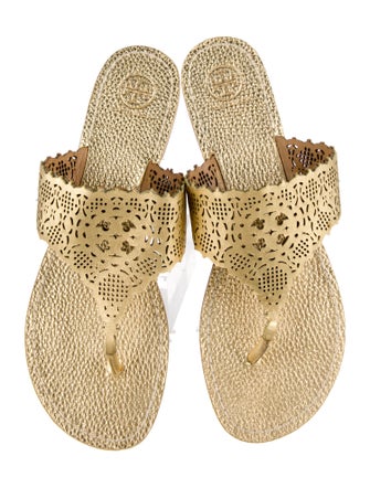 Ferragamo Leather Slides