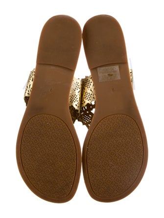 Ferragamo Leather Slides