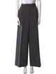 Ferragamo Virgin Wool Wide Leg Pants
