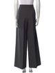 Ferragamo Virgin Wool Wide Leg Pants