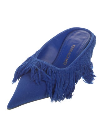 Ferragamo Suede Mules
