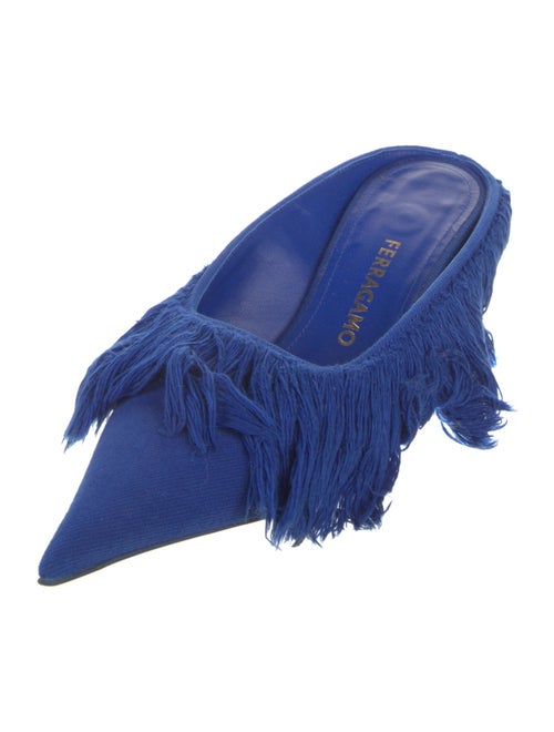 Ferragamo Suede Mules