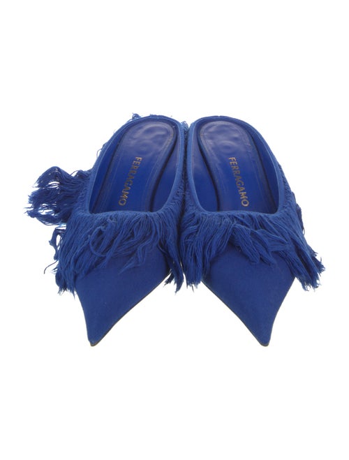 Ferragamo Suede Mules