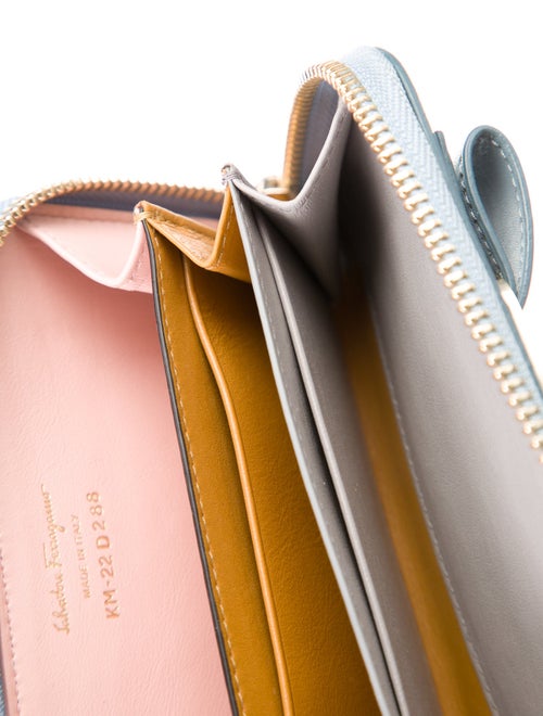Ferragamo Leather Compact Wallet