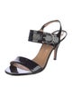 Ferragamo Patent Leather Slingback Sandals