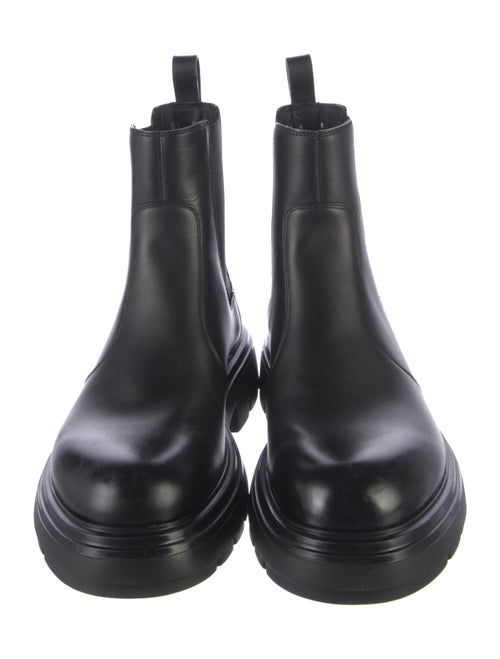 Ferragamo Leather Chelsea Boots