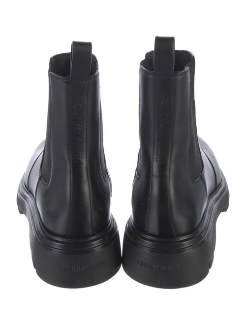 Ferragamo Leather Chelsea Boots