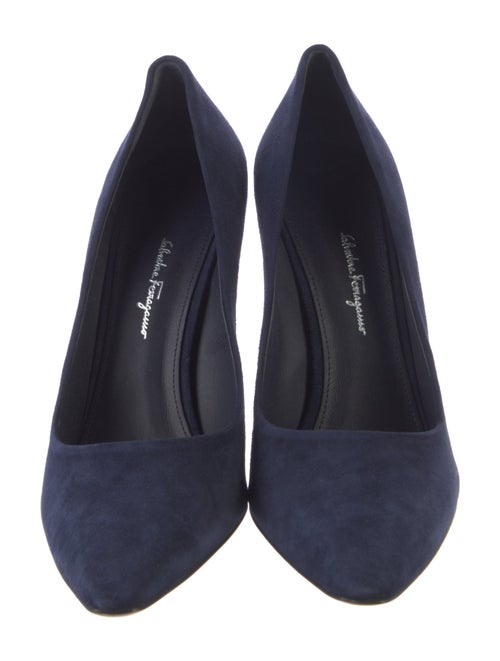 Ferragamo Suede Pumps
