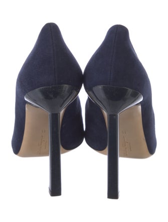 Ferragamo Suede Pumps