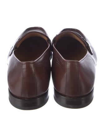 Ferragamo Leather Dress Loafers