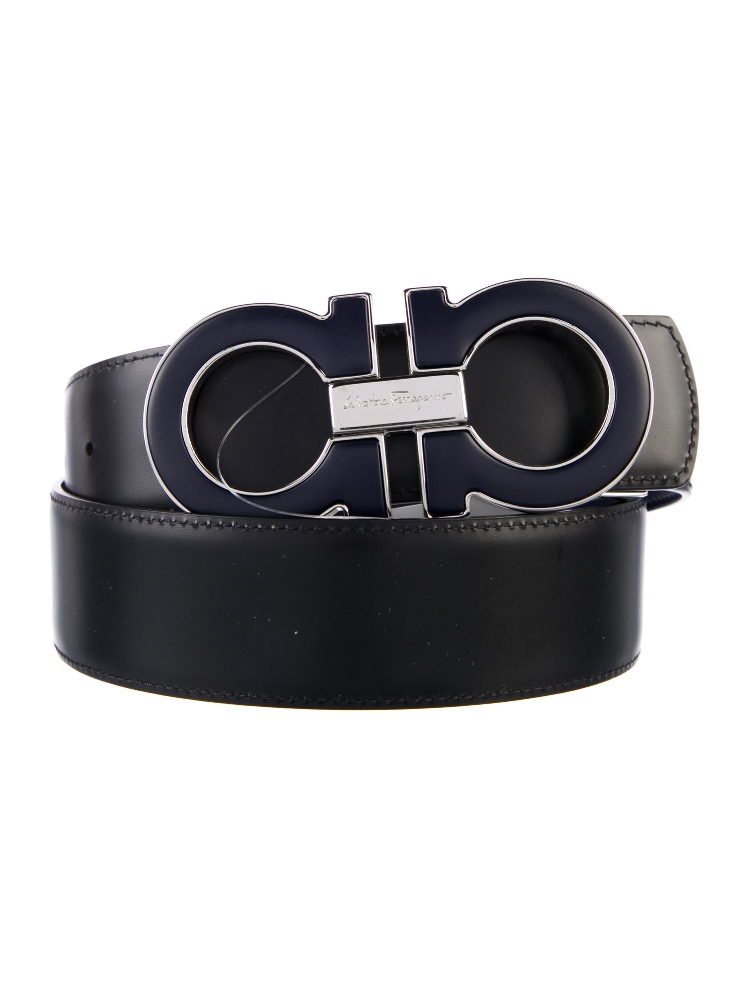 Ferragamo Leather Waist Belt
