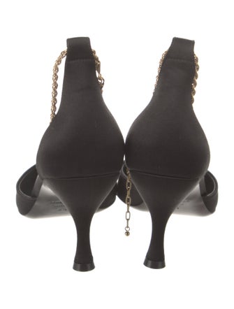 Ferragamo Leather D'Orsay Pumps