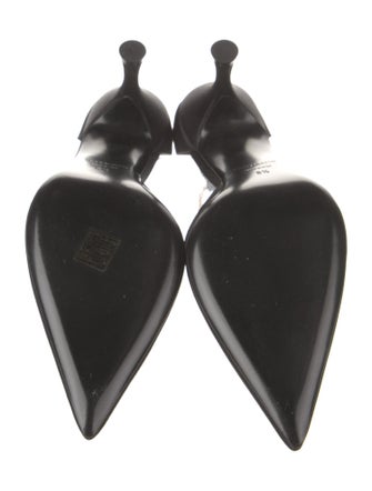 Ferragamo Leather D'Orsay Pumps