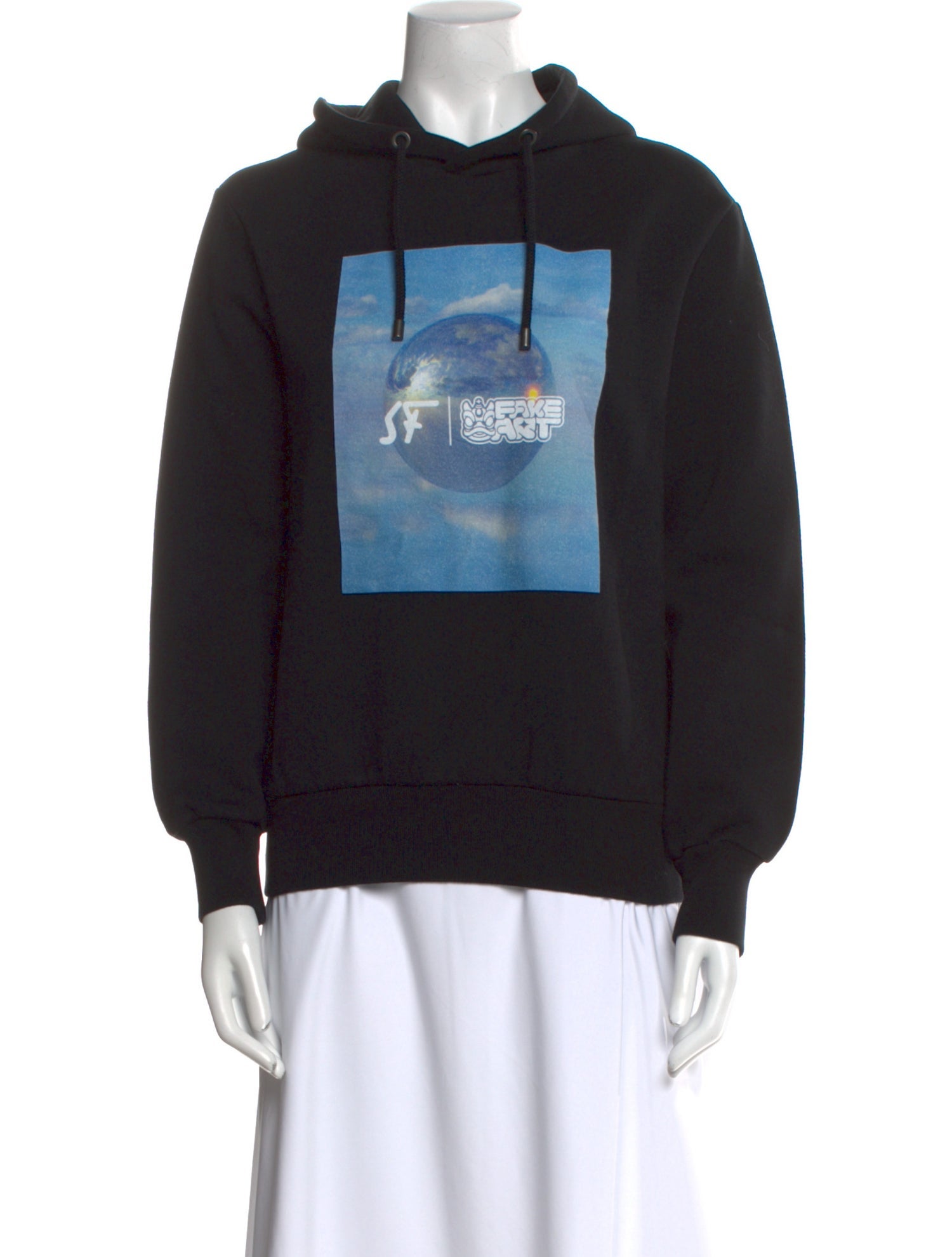Ferragamo Graphic Print Crew Neck Sweatshirt