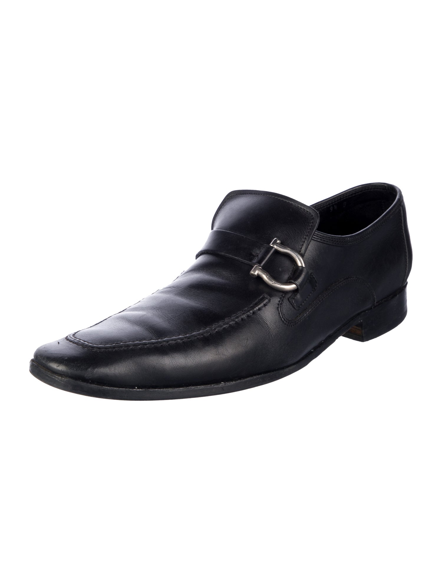 Ferragamo Leather Dress Loafers