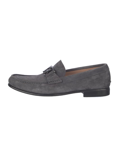 Salvatore Ferragamo Suede Dress Loafers